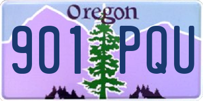 OR license plate 901PQU