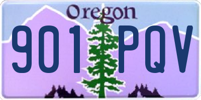 OR license plate 901PQV