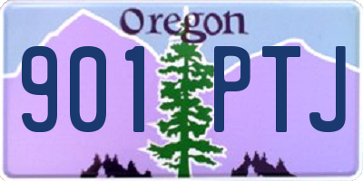 OR license plate 901PTJ