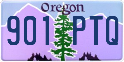OR license plate 901PTQ