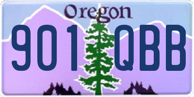 OR license plate 901QBB