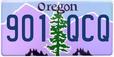 OR license plate 901QCQ