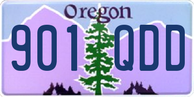 OR license plate 901QDD