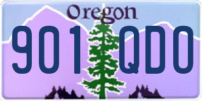 OR license plate 901QDO