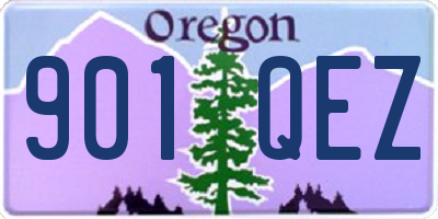 OR license plate 901QEZ