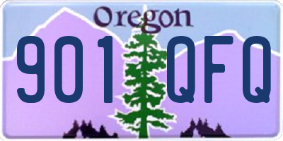 OR license plate 901QFQ