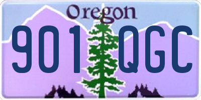 OR license plate 901QGC