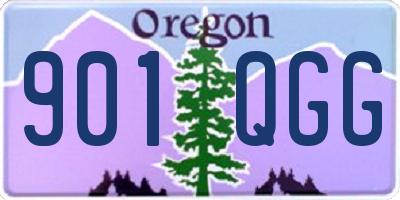 OR license plate 901QGG