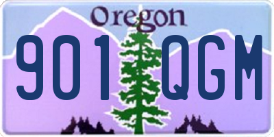 OR license plate 901QGM
