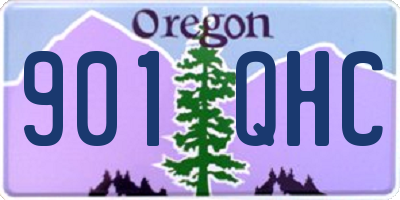 OR license plate 901QHC