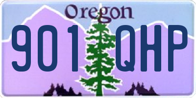 OR license plate 901QHP
