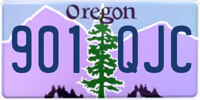 OR license plate 901QJC