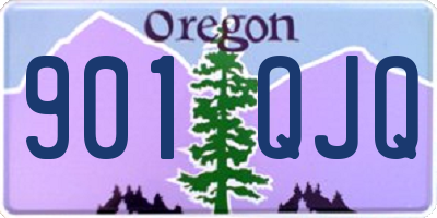 OR license plate 901QJQ