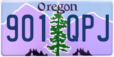 OR license plate 901QPJ