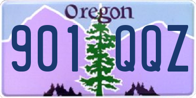 OR license plate 901QQZ
