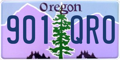 OR license plate 901QRO