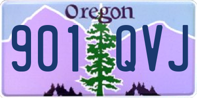 OR license plate 901QVJ