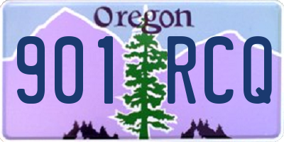 OR license plate 901RCQ
