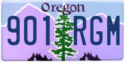 OR license plate 901RGM