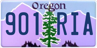 OR license plate 901RIA