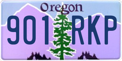 OR license plate 901RKP