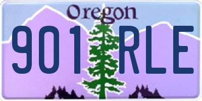 OR license plate 901RLE