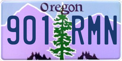 OR license plate 901RMN