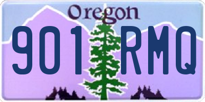 OR license plate 901RMQ