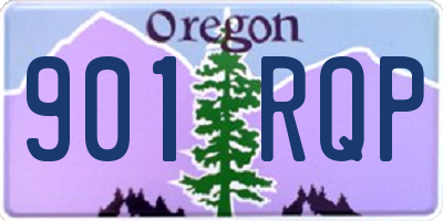 OR license plate 901RQP