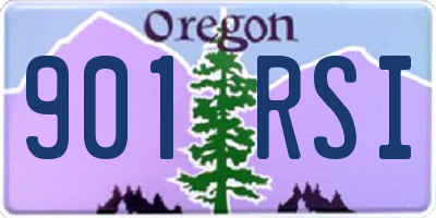 OR license plate 901RSI