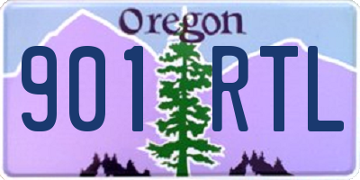 OR license plate 901RTL