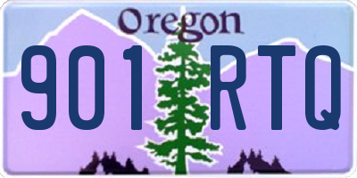 OR license plate 901RTQ