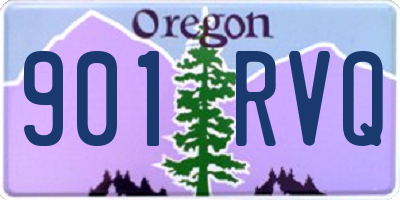 OR license plate 901RVQ