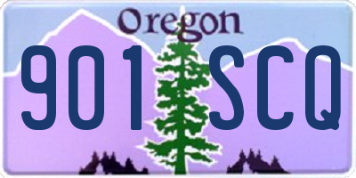 OR license plate 901SCQ
