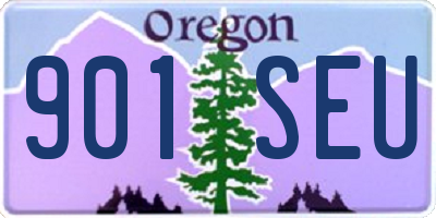 OR license plate 901SEU