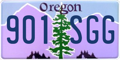 OR license plate 901SGG