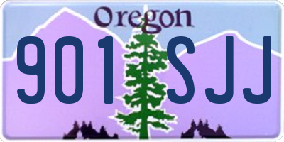 OR license plate 901SJJ