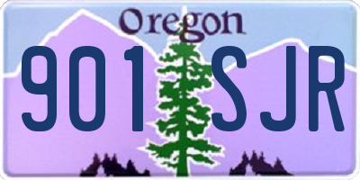 OR license plate 901SJR