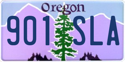 OR license plate 901SLA