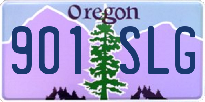 OR license plate 901SLG
