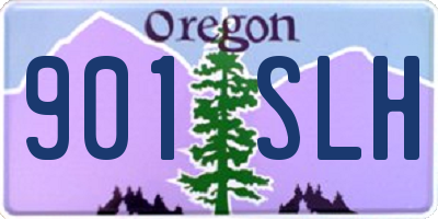 OR license plate 901SLH
