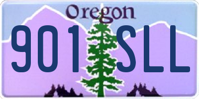 OR license plate 901SLL