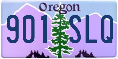 OR license plate 901SLQ