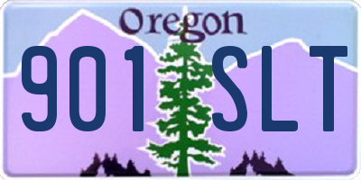 OR license plate 901SLT