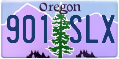 OR license plate 901SLX