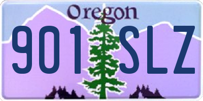 OR license plate 901SLZ