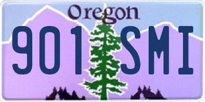 OR license plate 901SMI