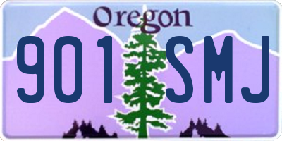 OR license plate 901SMJ
