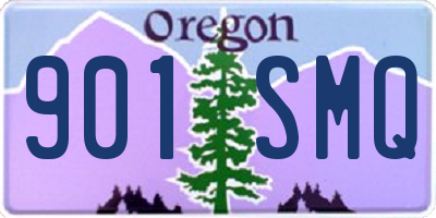 OR license plate 901SMQ