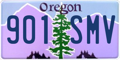 OR license plate 901SMV